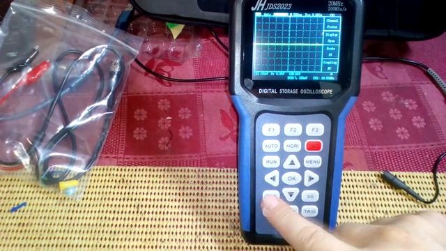 Обзор, тестирование осциллографа JDS2023 смотреть онлайн