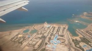 супер посадка самолета в Хургаде