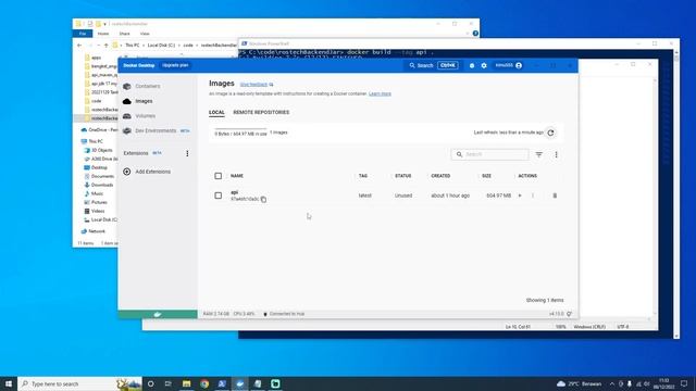How to create Docker Image in Windows with Dockerfile from java maven springboot смотреть онлайн