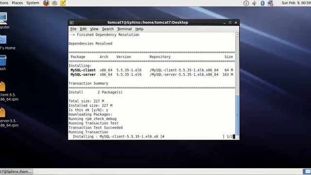 MySQL 5 5 35 installation on RHEL 6 4 смотреть онлайн