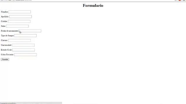 Tutorial de formulario en html en formato json смотреть онлайн