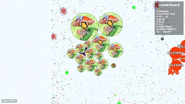 The Most Tricks I've ever done in one Agar.io Gameplay!! смотреть онлайн