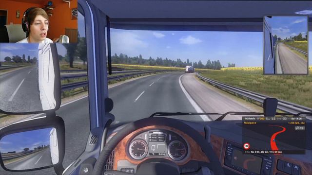 [60 FPS] Euro Truck Simulator 2 ► Let's Play Česky #42 ► Hamburg → London, nový DAF ► Majkyto смотреть онлайн