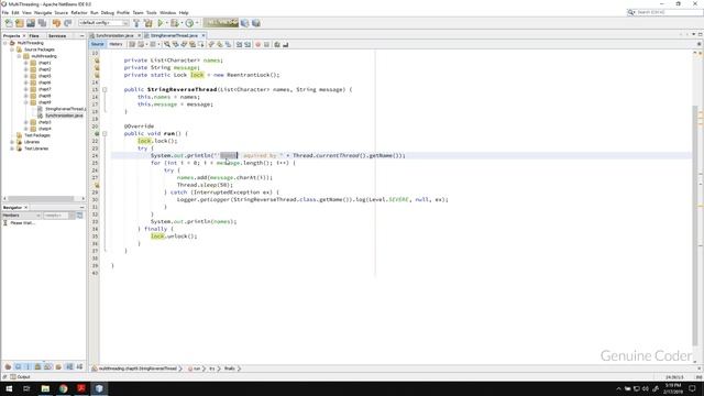 Java Multithreading Tutorial for Beginners #9: Thread Synchronization with Java Locks смотреть онлайн