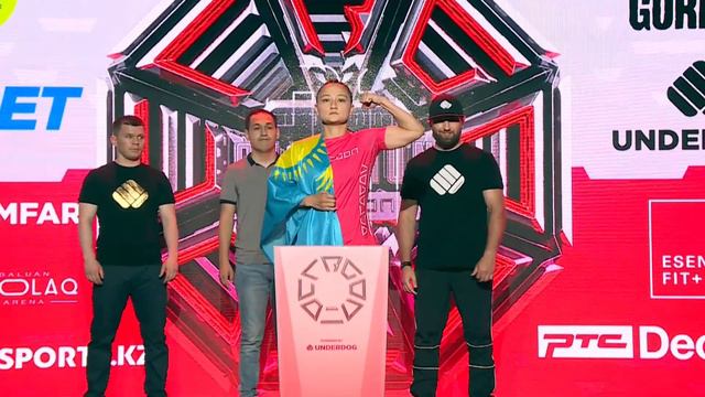 Gulistan Turan vs. Ayan Tursyn - Weigh-in Face-Off - (OCTAGON 31) смотреть онлайн
