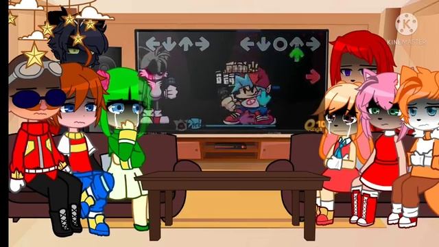 Sonic X react to VS Sonic EXE 2.0 || Gacha Club [cringe?] смотреть онлайн