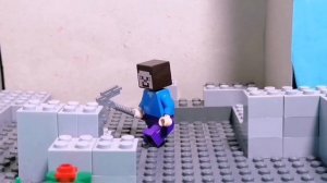 Лего майнкрафт анимация выживание. stop motion movie