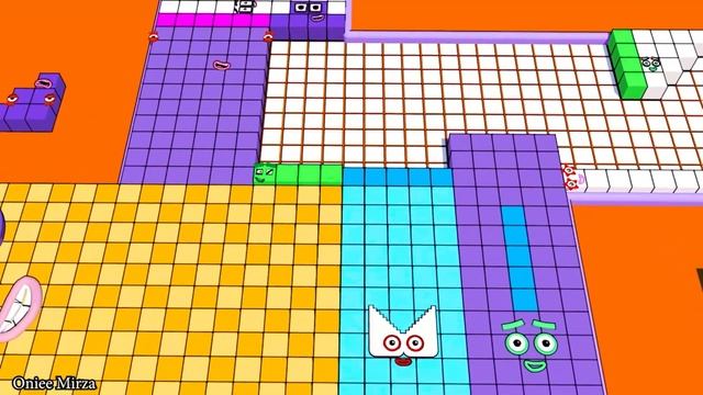 Numberblock Puzzle Tetris Game 625 3D ASMR Fanmade Animation смотреть онлайн