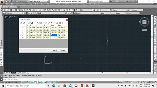 CONVERTIR Y EXPORTAR PUNTOS CIVILCAD смотреть онлайн