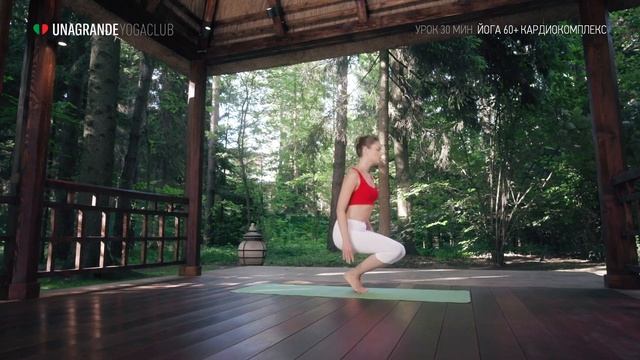 Йога 60+ Кардиокомплекс за 30 минут | Йога для людей зрелого возраста смотреть онлайн