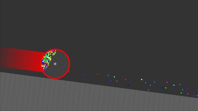Escape Red Circle Monters Marble Survival Race in Algodoo смотреть онлайн