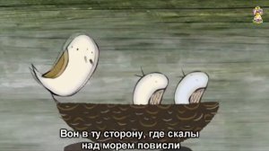 Эскимосская сказка "Песня" на эвенском языке с русскими субтитрами