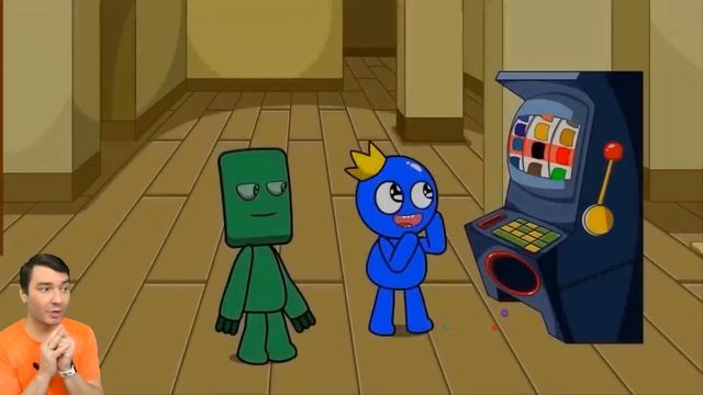 ЖЁЛТЫЙ РАДУЖНЫЙ ДРУГ ИЗ ВТОРОЙ ЧАСТИ? ? Rainbow Friends, Поппи Плейтайм 2, Анимации Валеришка смотреть онлайн