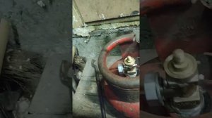 замена вентиля на 5и литровом баллоне пропана