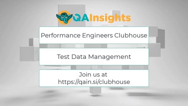 Performance Engineers Clubhouse - #31 Test Data Management смотреть онлайн
