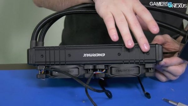 Refilling an AIO Liquid Cooler (Enermax Liqtech TR4)