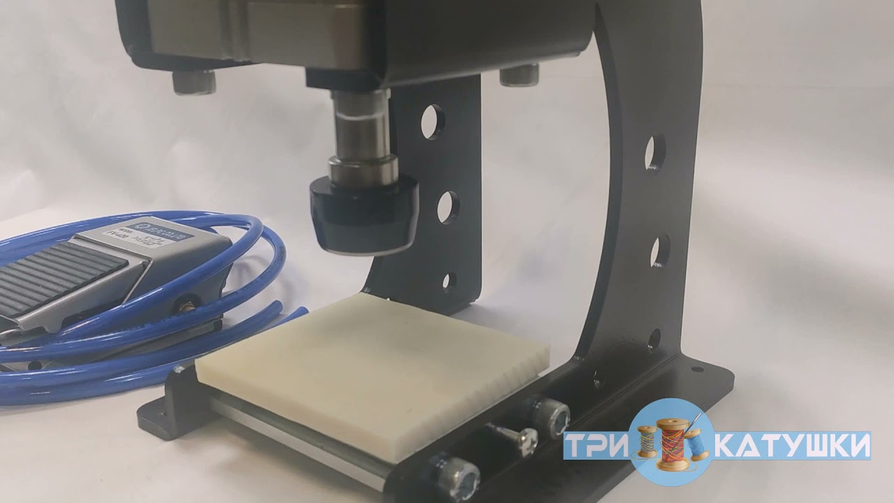 Обзор Пресс PRO-P3-В пневматический для вырубки PROKNOPKA смотреть онлайн