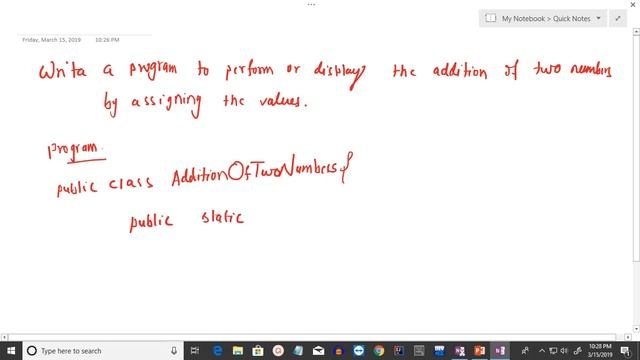 (Core Java) class 05 : Addition of two numbers (assigning values) смотреть онлайн