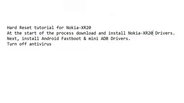 Nokia XR20 hard reset | Unlock Pin/Pattern Lock Without Box With Free Tool смотреть онлайн