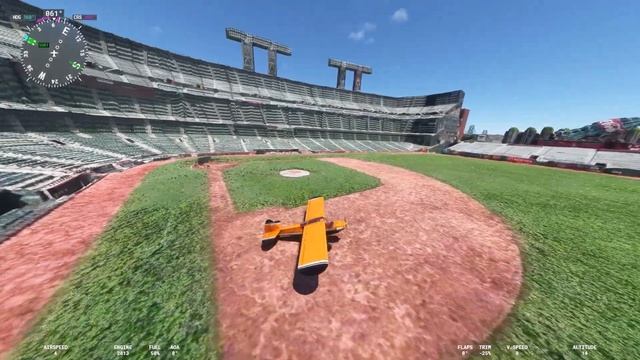 Oracle Park - Microsoft Flight Simulator STADIUM LANDING! смотреть онлайн