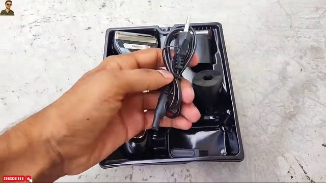 GEEMY GM-6259 Rechargeable? Trimmer For Men Unboxing & Review смотреть онлайн