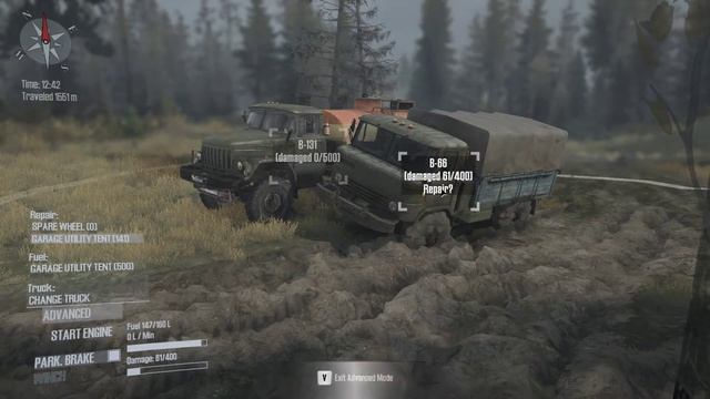 SPINTIRES - MudRunner - The Bog #3 - Unlocking Vehicles смотреть онлайн