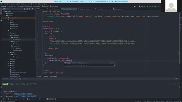 Web bán hàng với VueJS, Vuetify, Python, Docker P7 смотреть онлайн