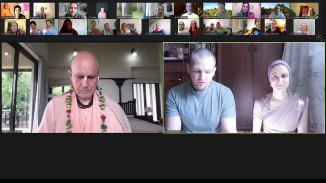 19 05 2021 Русский перевод! Встреча с учениками из России Индрадьюмна Свами смотреть онлайн