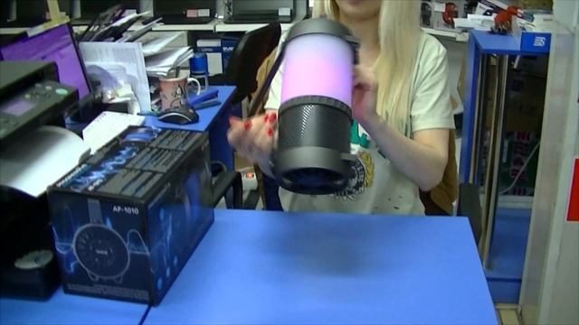 Портативная колонка Dialog Progressive AP-1010 Фонарь смотреть онлайн