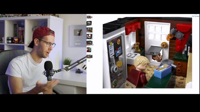 Обзор набора Лего Один дома 21330. LEGO IDEAS Home alone смотреть онлайн