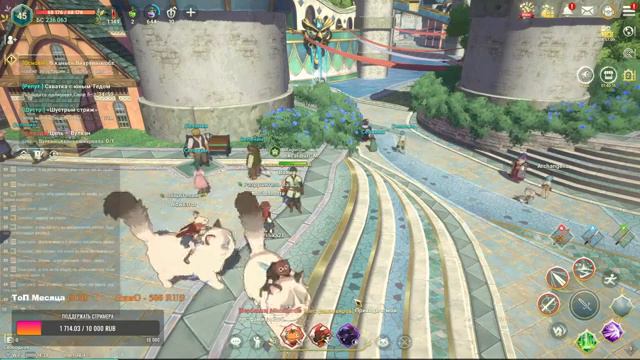 Играем Ni no Kuni: Cross Worlds! день#4 смотреть онлайн