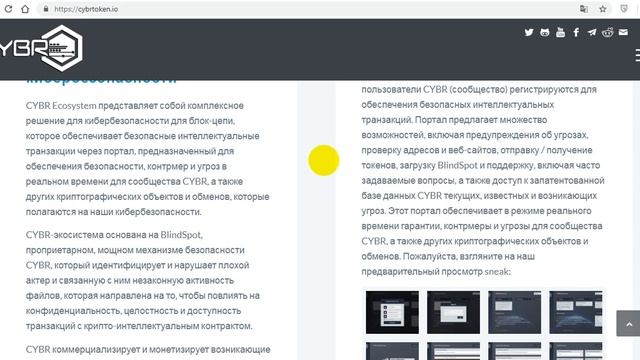 CYBR - глобальное решение, обеспечивающее безопасность платформ, работающих на блокчейне! смотреть онлайн