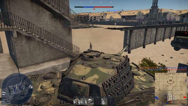 War Thunder battle 2 Tiger II (H) Sla.16 i die a lot смотреть онлайн