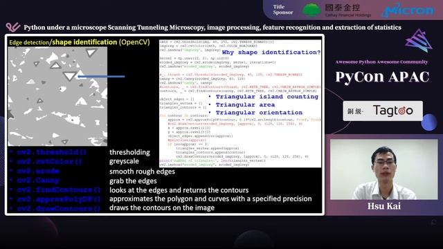 Python Under a Microscope: Scanning Tunneling Microscopy...｜Hsu-Kai Cheng｜PyCon APAC 2022 смотреть онлайн