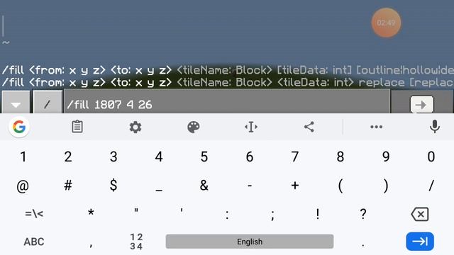 Как при помощи команда размещать блоки в большом количестве / set в Minecraft смотреть онлайн