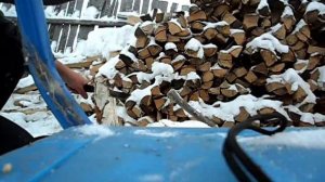 Жесткий тест ножа из быстрореза. стойкость к ударным нагрузкам
