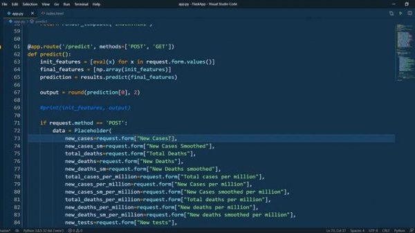 Connecting Flask Application to SQLite 3 (SQLAlchemy)