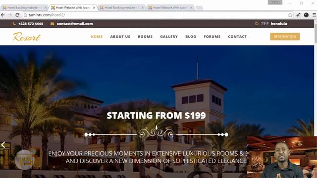 Create a Hotel Booking Website In 1 hour with Joomla - 2 - Thanks for singing up hotel смотреть онлайн