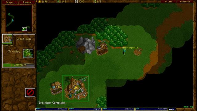 Warcraft 2 Tournament 5.8.2023 1/2 final смотреть онлайн