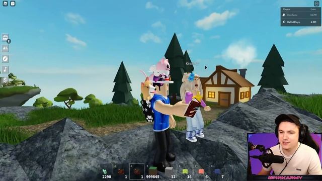 EASY WAY To get a FREE SECRET BLUEPRINT WEAPON In Roblox Skyblock / Islands Roblox смотреть онлайн