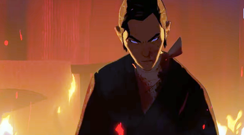 Голубоглазый Самурай. Официальный Трейлер смотреть онлайн