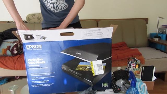 Epson Perfection V600 unboxing | 2021 смотреть онлайн
