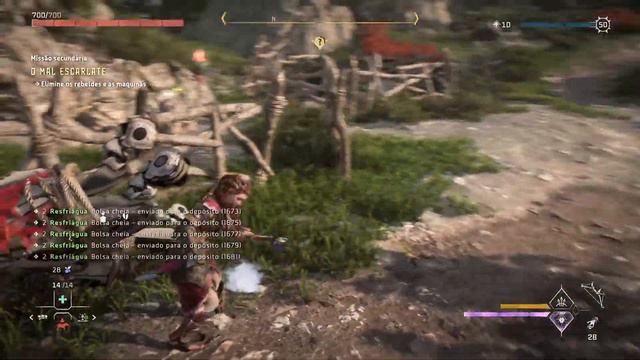 Horizon Forbidden West - Missão Secundaria - O Mal Escarlate - ( Ps5 ) смотреть онлайн