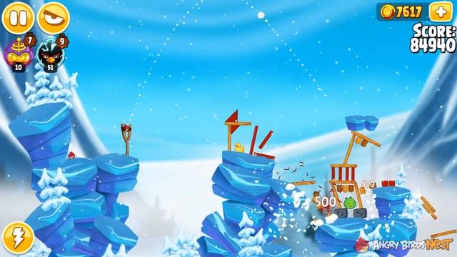 Angry Birds Seasons Ragnahog Level 1-13 Walkthrough 3 Star смотреть онлайн