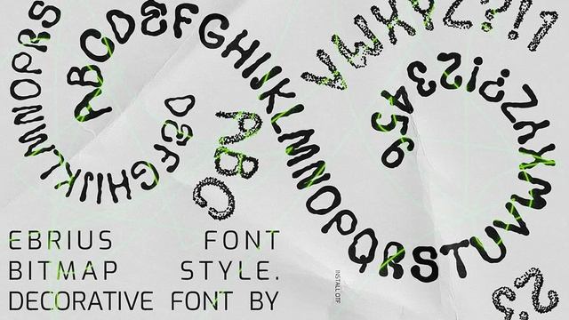 Download Ebrius Font смотреть онлайн