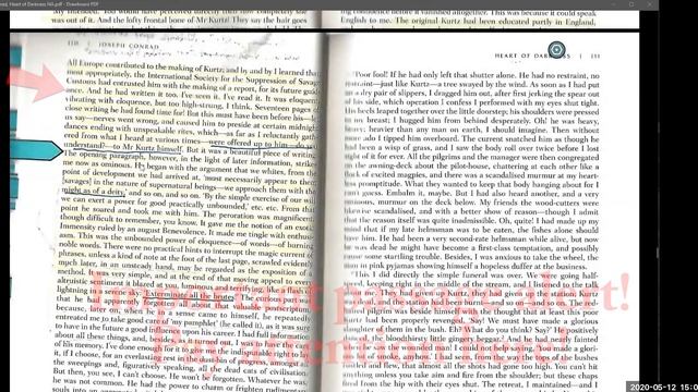 Joseph Conrad, Heart Of Darkness, Part 2