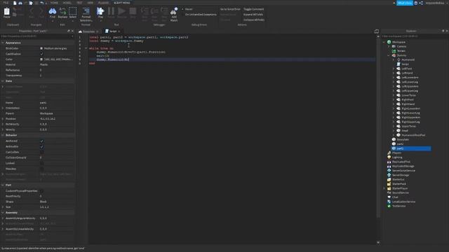 Making NPC run between points - Roblox Studio NPC Tutorial смотреть онлайн