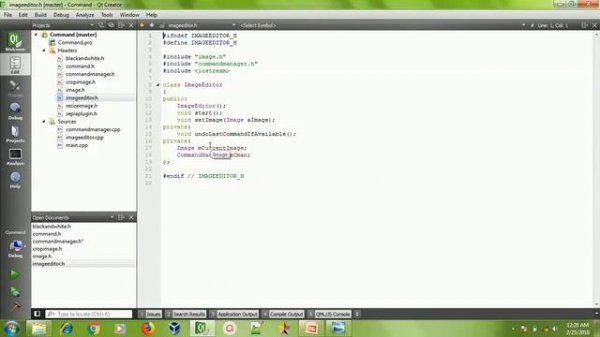 How to implement command design pattern in C++ and its advantages