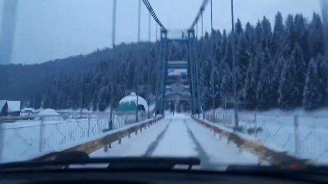 Новый Бердяш канатный мост смотреть онлайн