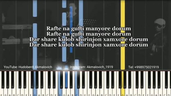 chorbog'i bolo minus pianino